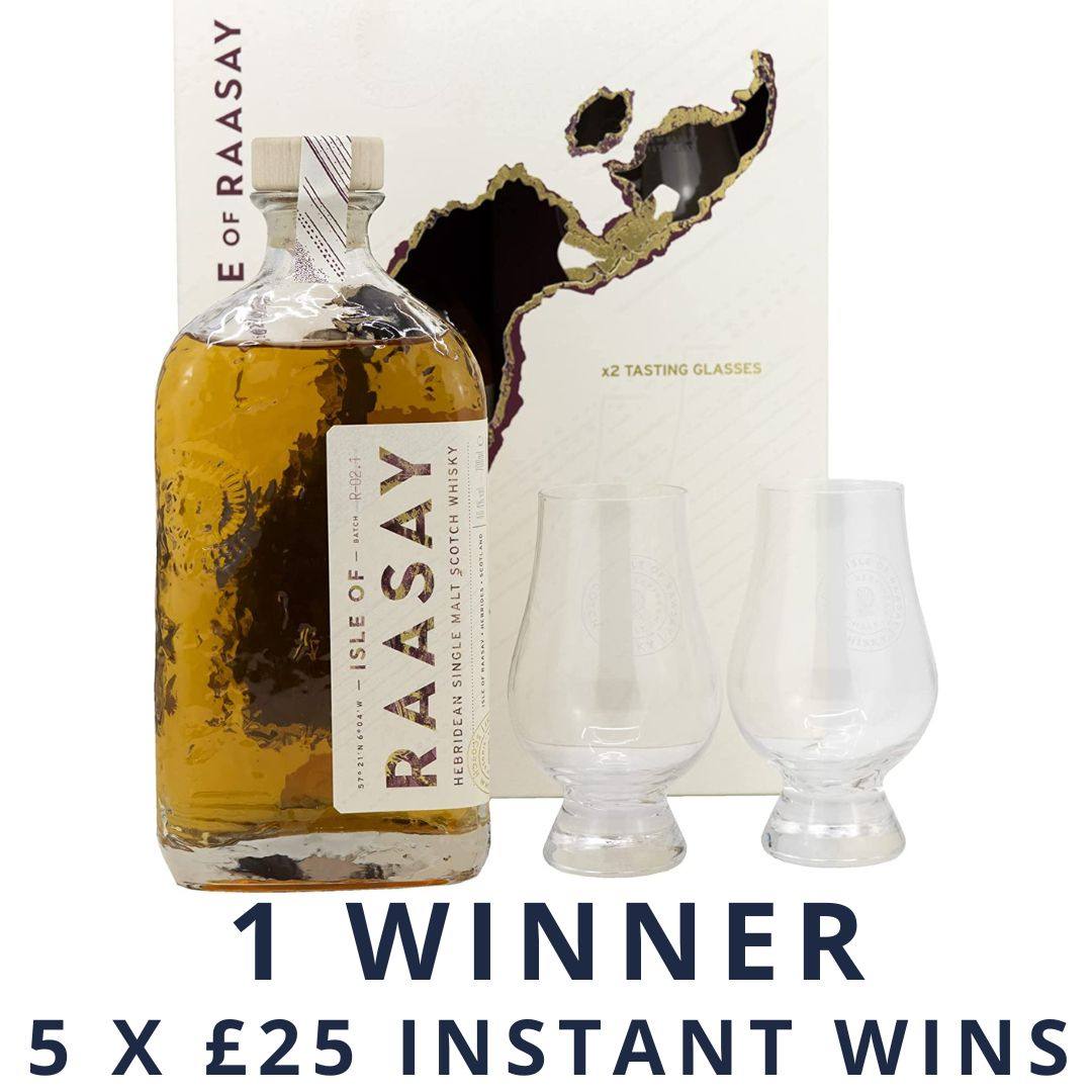 Isle of Raasay Whisky Gift Pack + 5 Instant Wins