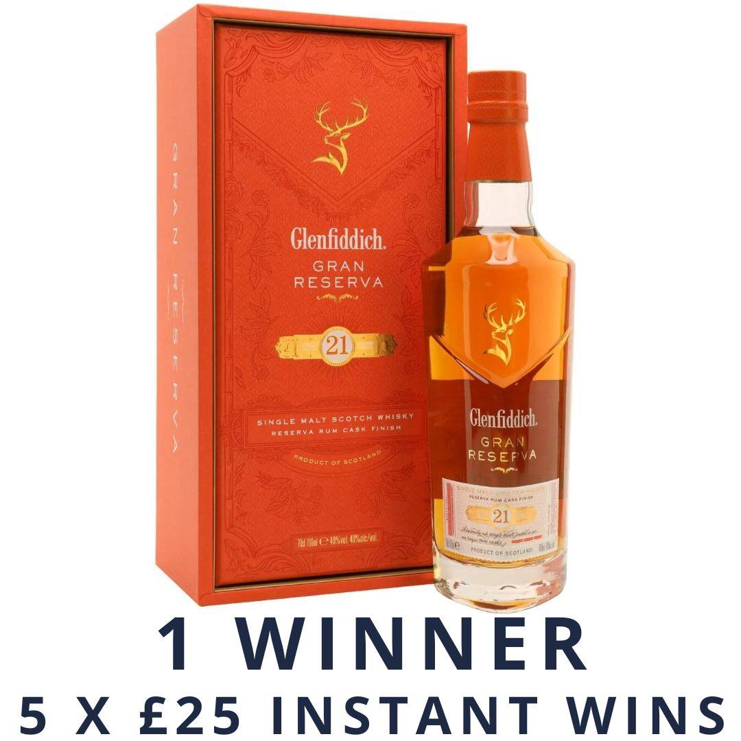 Glenfiddich 21 Year Old + 5 Instant Wins | 1154