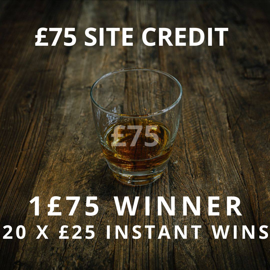 £75 Site Credit + 20 Instant Wins | 1167