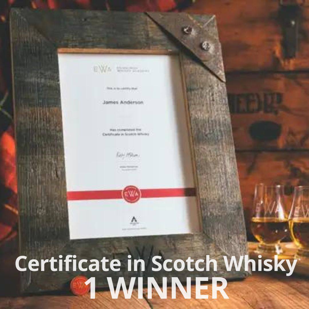Certificate in Scotch Whisky 📜 Online Course | 1172