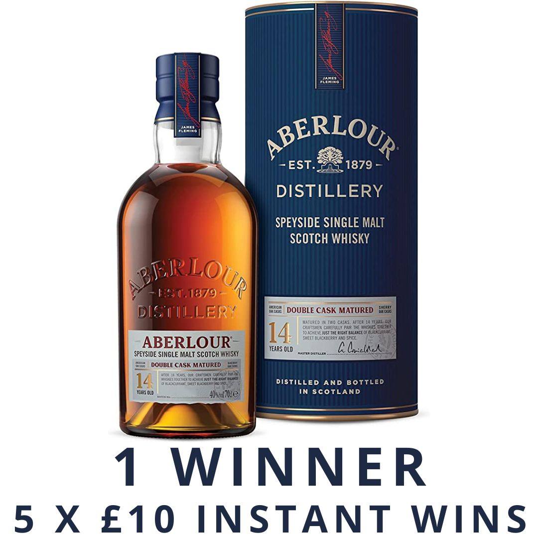 Aberlour 14 Year Old + 5 X £10 Instant Wins | 1178