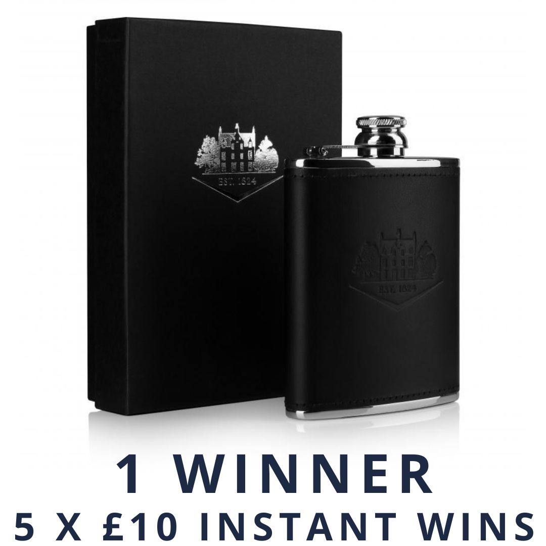 The Macallan Hip Flask + 5 X £10 Instant Wins | 1179