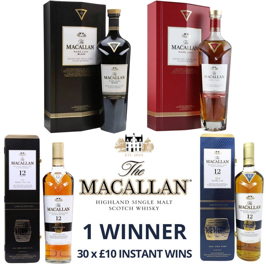 The Macallan Rare & Limited Set 30 X £10 Instant Wins | 1220