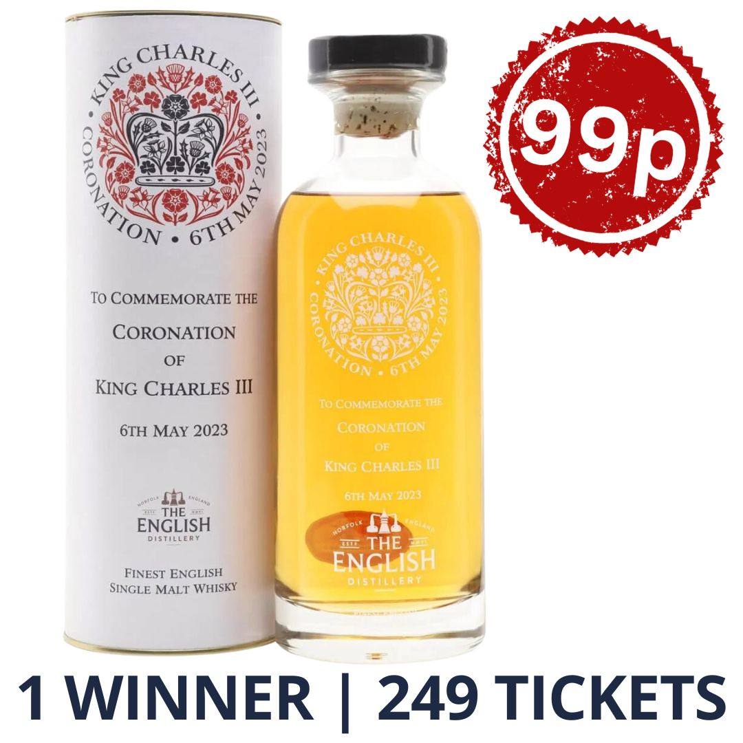 The English King Charles III Royal Coronation Whisky 70cl 46% | 1286