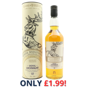 The Royal Lochnagar 12 Yr Old Game of Thrones House Baratheon!