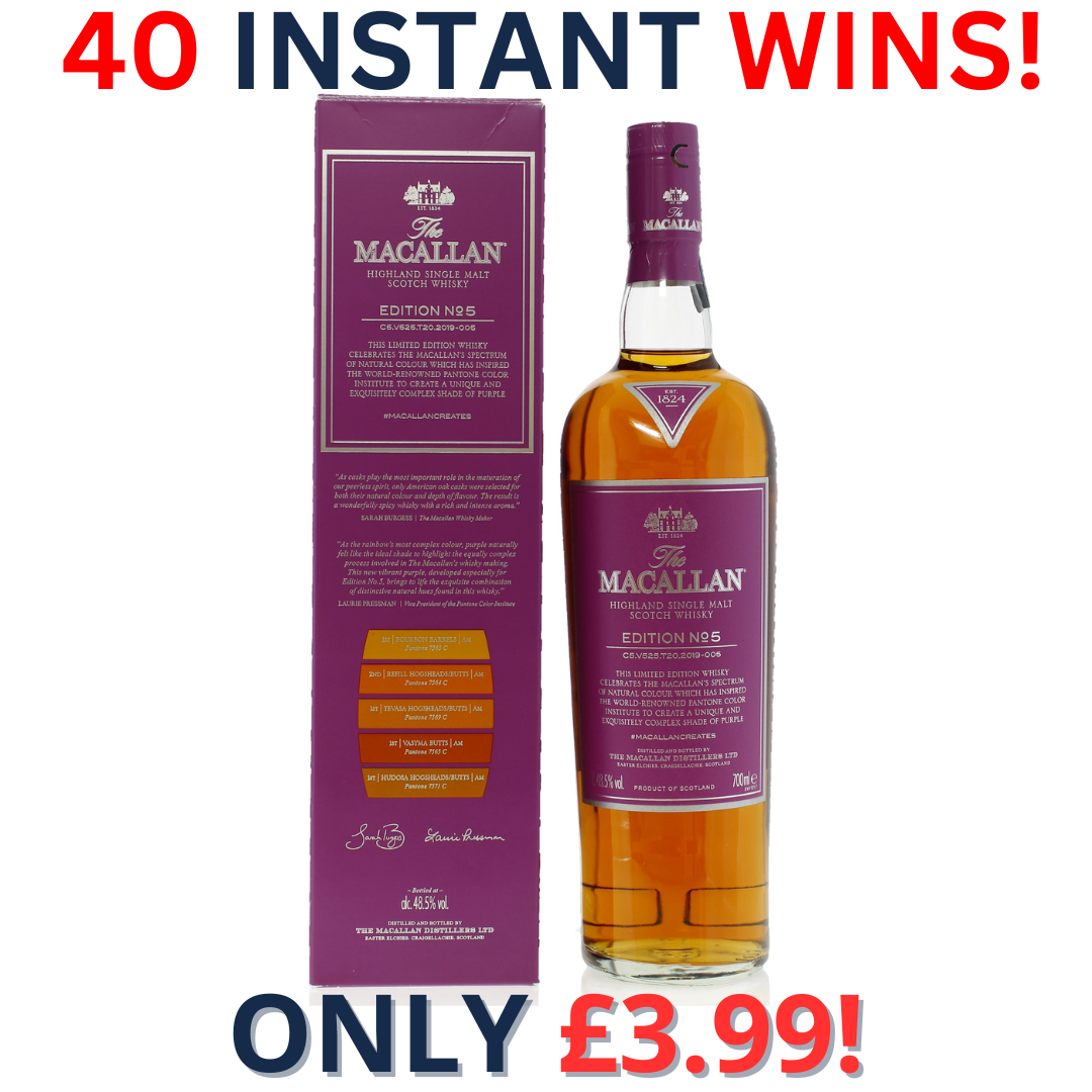 The Macallan Edition No.5 + 40 Instant Wins!