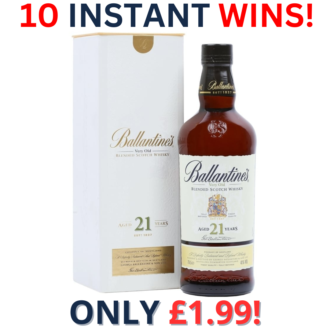 Ballantine's 21 Year Old + 10 Instant Wins | 1820!