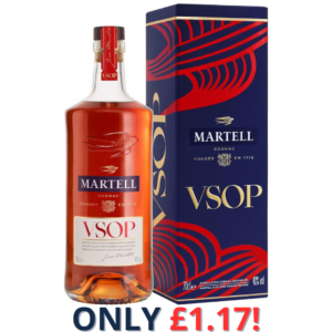 Martell VSOP Red Barrel Cognac with Gift Box | 1837!
