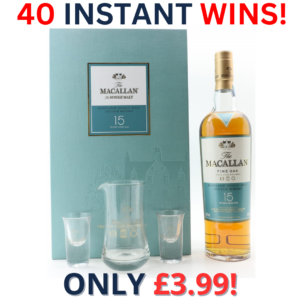 Macallan 15 Year Old Fine Oak & Glassware Set + 40 Instant Wins | 1843!