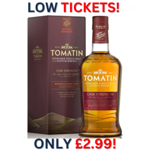 Tomatin Cask Strength Whisky, Matured in Bourbon and Sherry Casks | 1865!