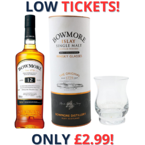 Bowmore 12 + Bowmore Whisky Glasses x 2 | 1892!