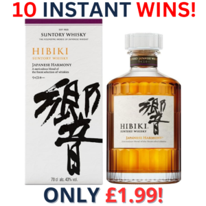 Hibiki Japanese Harmony Suntory Whisky + 10 Instant Wins | 1902!