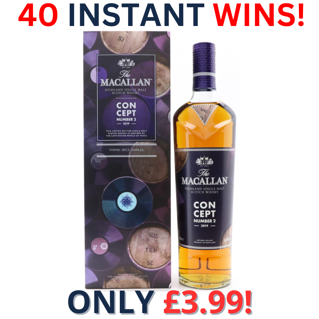 The Macallan Concept No.2 + 40 Instant Wins | 1909!