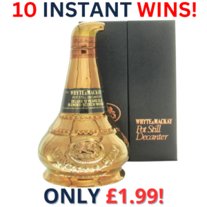 Whyte & Mackay 12 Year Old Pot Still Decanter + 10 Instant Wins | 1915!
