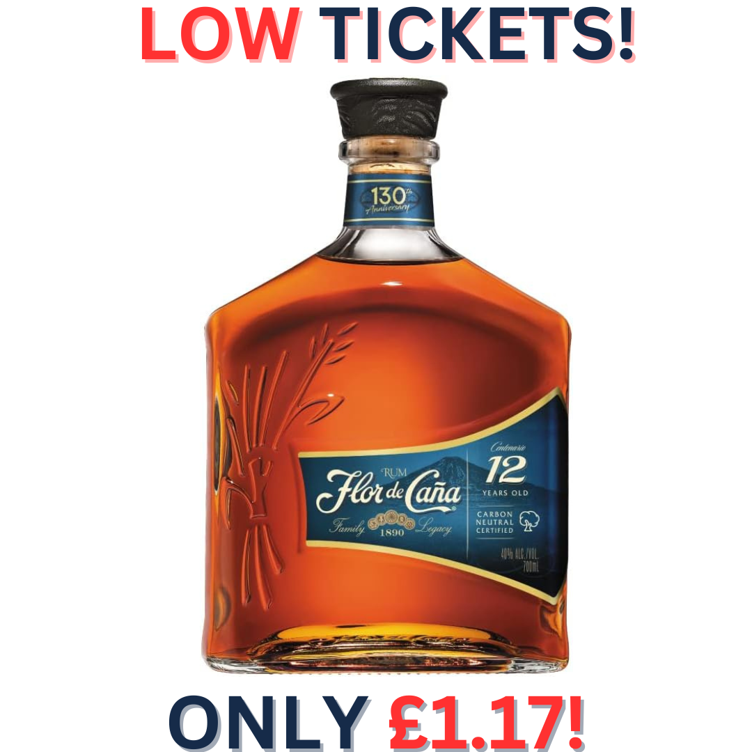 Flor de Caña 12yr Old Super Premium, Golden Aged Rum | 1938!