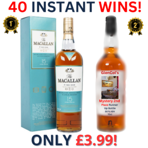 Macallan 15 Year Old Fine Oak Triple Cask + 40 Instant Wins |1934!