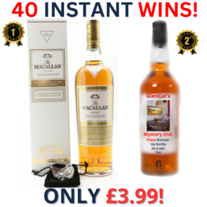 Macallan Gold with Cufflinks + 40 instant wins | 1952!