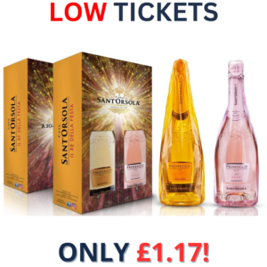 Sant'Orsola 1x Prosecco Millesimato + 1x Prosecco Rosè Sparkling Italian Wine in Gift Pack | 1962!