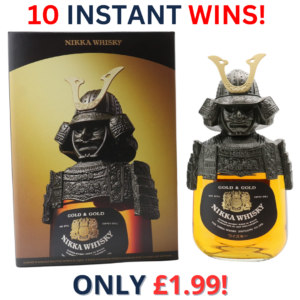 The Nikka Gold & Gold Samurai + 10 Instant Wins | 1980!