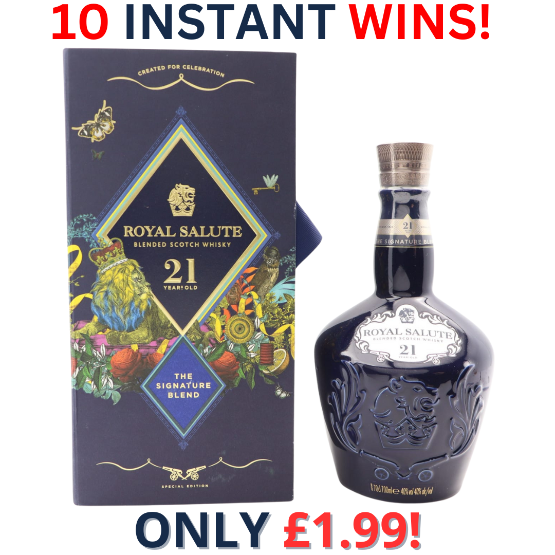 The Chivas Royal Salute 21 Year Old Signature Blend Tower Of London Kristjana S Williams Edition + 10 Instant Wins | 2035!