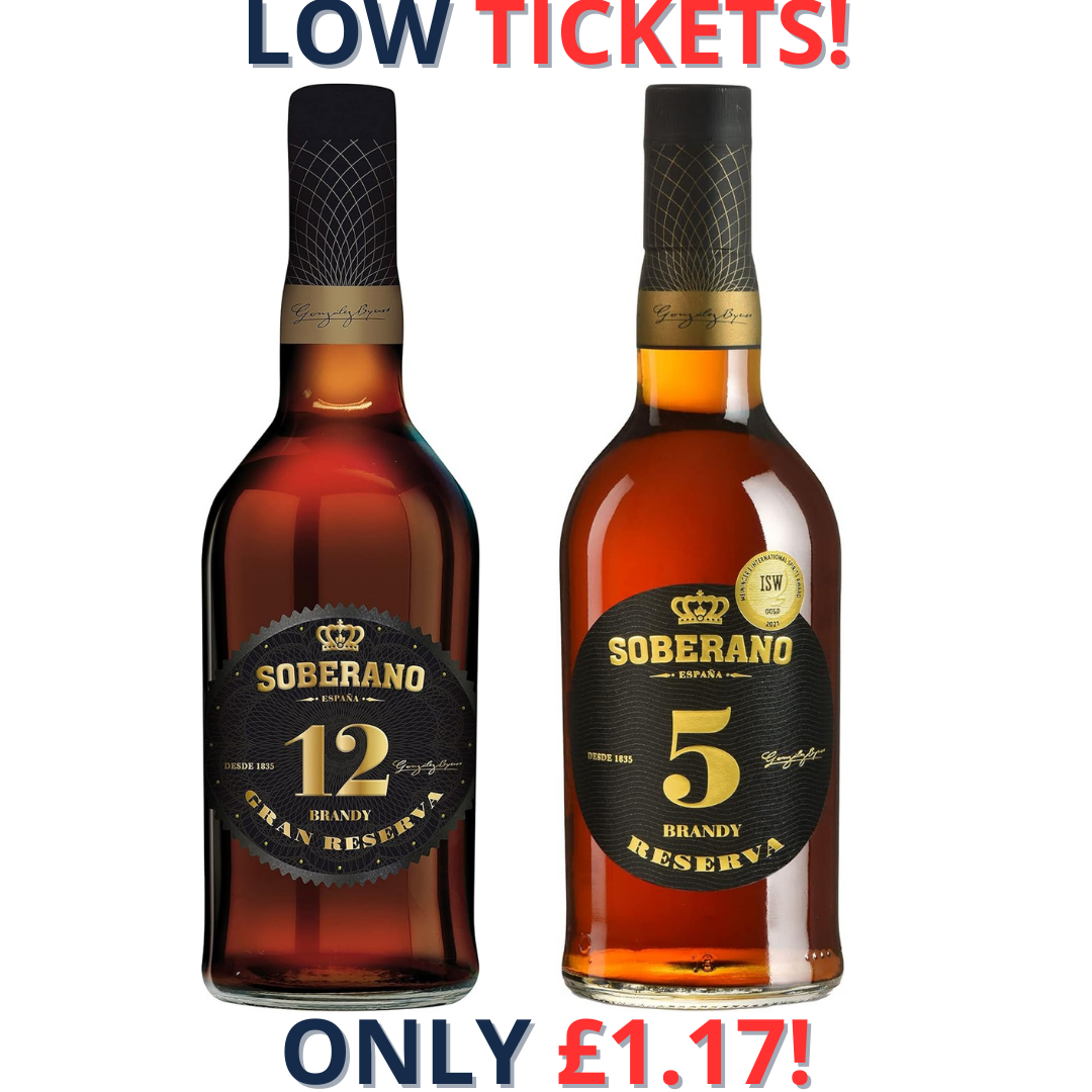 Soberano 12 Gran Reserva & Soberano 5 Spanish Brandy | 2062!