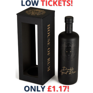 House of Rum Diablo Aged Rum Authentic Caribbean Golden Blend | 2071!