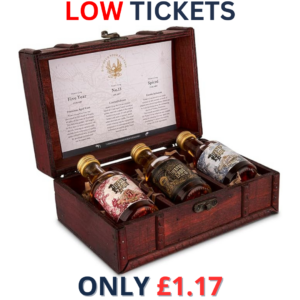 Pirate's Grog Miniatures Gift Set of 3 Rums | 2095!