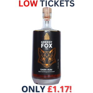 Greedy Fox Dark Rum Honeycomb & Caramel Rum | 2106!
