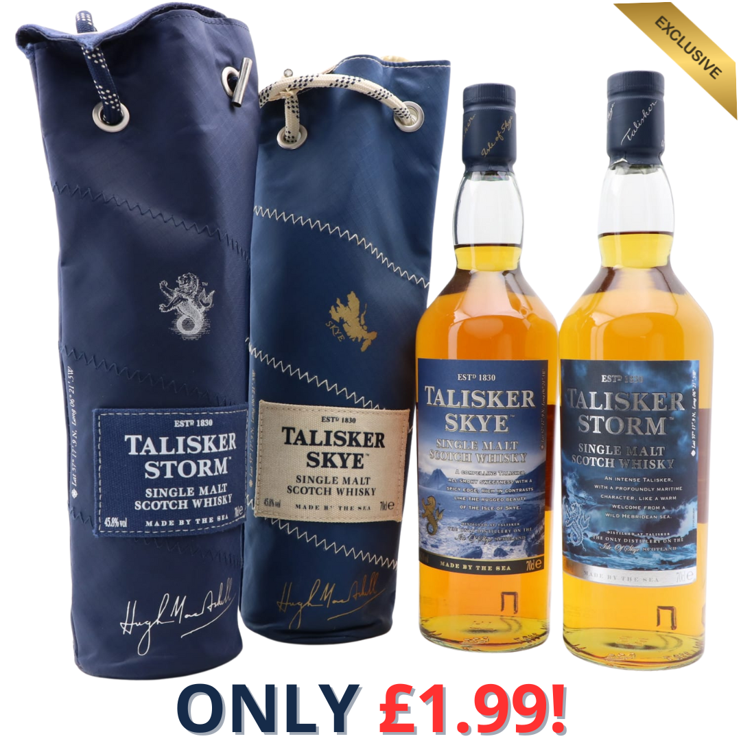 Talisker Skye & Talisker Storm x 2 | 2122!