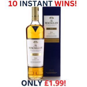 The Macallan Gold Double Cask + 10 Instant Wins | 2126!
