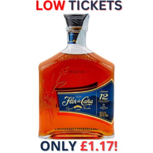 Flor de Caña 12yr Super Premium, Golden Aged Rum | 2129!