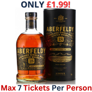 Aberfeldy 18 Year Old Cabernet Sauvignon Finish Batch #2923/B | 2138!