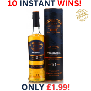 Bowmore 10 Year Old Tempest Batch #1 + 10 Instant Wins | 2205!