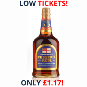 Pussers Admiralty Rum, Blue Label, The Award-winning Original Royal Navy Rum | 2215!