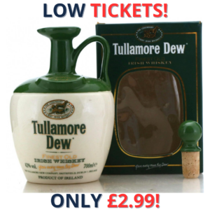 Tullamore Dew Irish Whiskey Decanter | 2233!