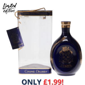Dimple 12 Year Old Ceramic Decanter 1980's 75cl | 2293!