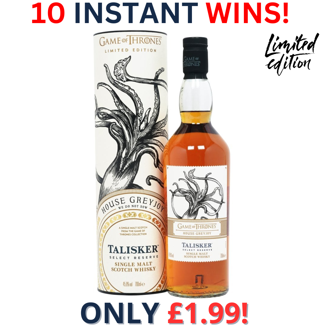 Talisker Select Reserve Game of Thrones / House Greyjoy + 10 Instant Wins | 2310!