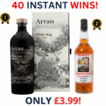 Arran White Stag Eighth Release + 40 Instant Wins | 2376!