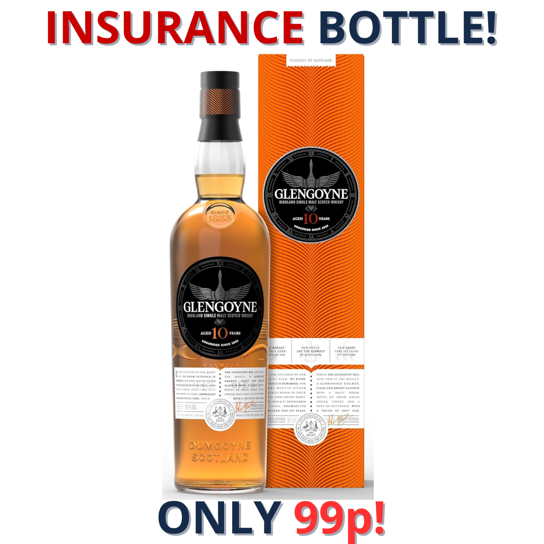Glengoyne 10 Year Old Highland Single Malt Scotch Whisky | 2395!