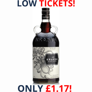 Kraken Black Spiced Rum, 1L | 2437!