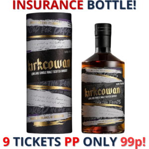 Kirkcowan Single Malt Scotch Whisky Insurance Bottle | 2481!