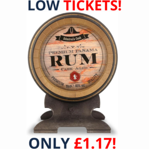 Admiral's Cask Dark Rum 70cl Cask Aged 5 Year Old Caribbean Rum | 2508!