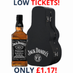 Jack Daniel Tennessee Whiskey + Guitar Case Gift Set | 2537!