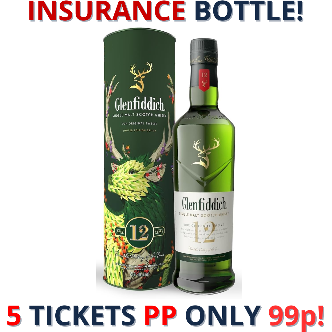 Glenfiddich 12 Year Old Single Malt Scotch Whisky | 2538!