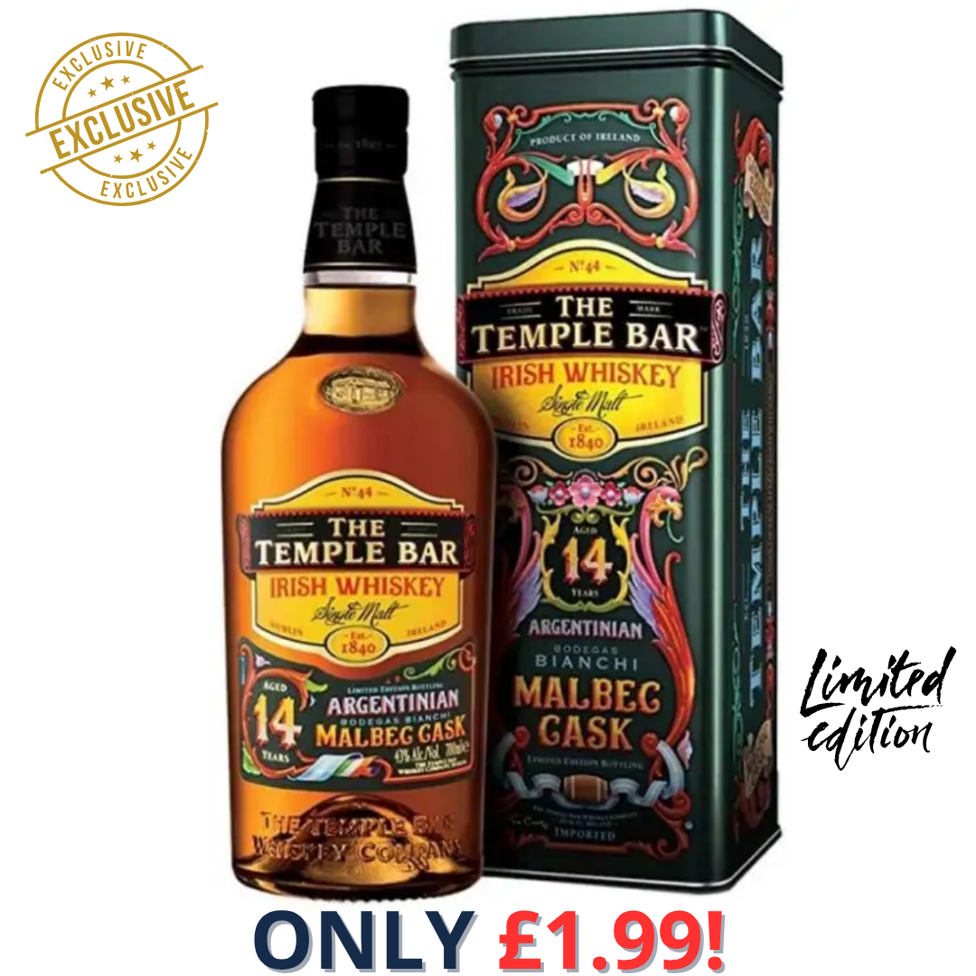 Temple Bar 14 Year Old Malbec Cask Single Malt | 2569!