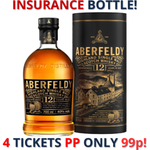 Aberfeldy 12 Year Old Single Malt Scotch Whisky | 2595!
