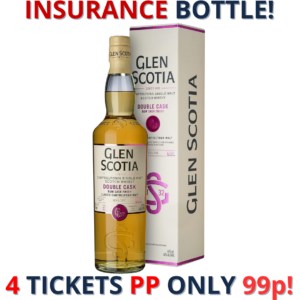 Glen Scotia Double Cask Rum Finish Single Malt Whisky from Campbeltown Matured in American Oak, Finished in Guyanese Rum Barrels | 2602!