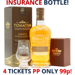 Tomatin - Legacy Highland Single Malt Scotch - Whisky + Glencairn Glass | 2631