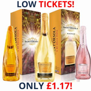 Casa Sant'Orsola Prosecco DOC Millesimato Magnum + Prosecco D.O.C. Extra Dry Millesimato + Prosecco D.O.C. Rosè Sparkling Italian Wine | 2659!