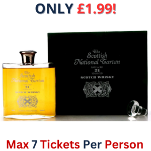 Scottish National Tartan - 21 Year Old (Rare Aged Scotch Whisky) 90cl | 2664!